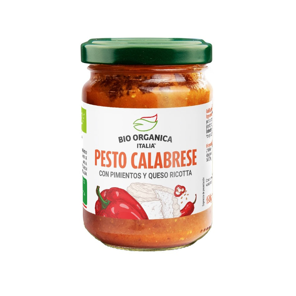Pesto Calabrese Bio · Bio Organica Italia · 130 gramos