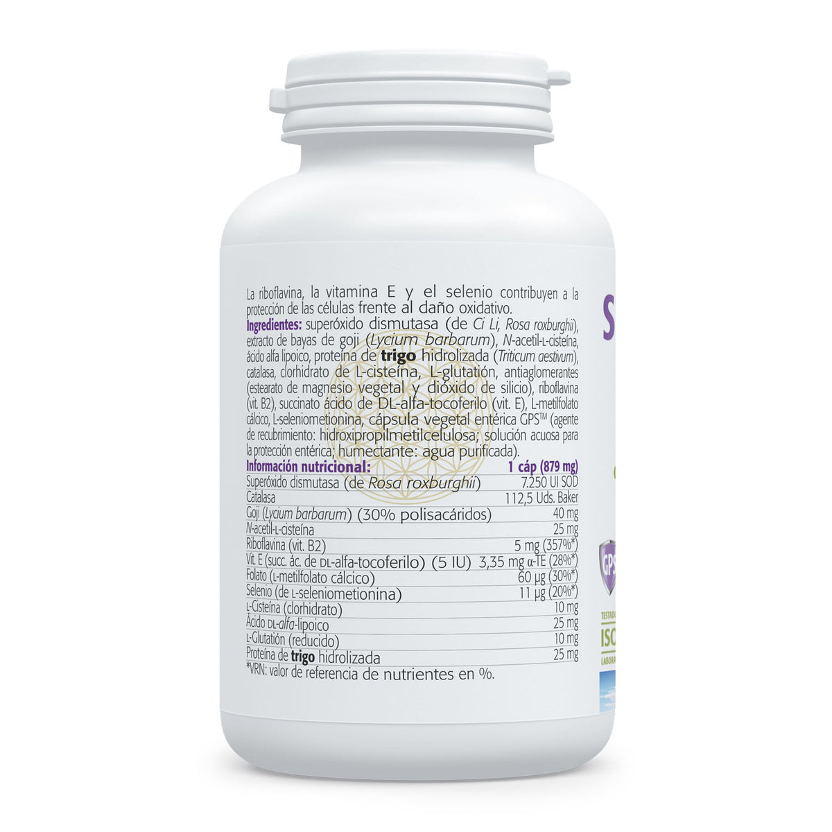SOD Complex · Sura Vitasan — superoxido dismutasa y catalasa