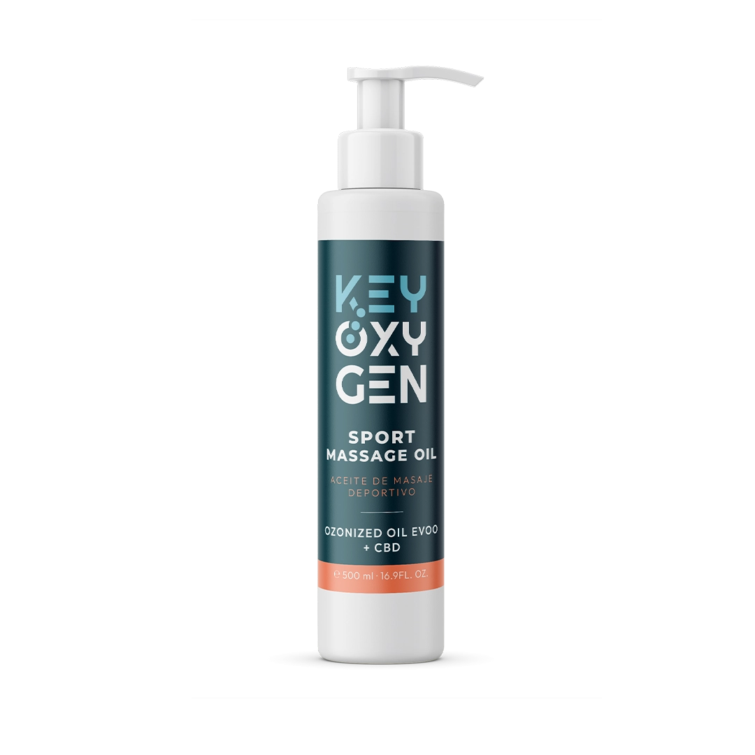 Aceite de Masaje Deportivo · Keyoxygen · 500 ml