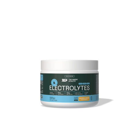 Electrolytes Natural Orange-Lemon Flavour · The Green Athlete · 320 g