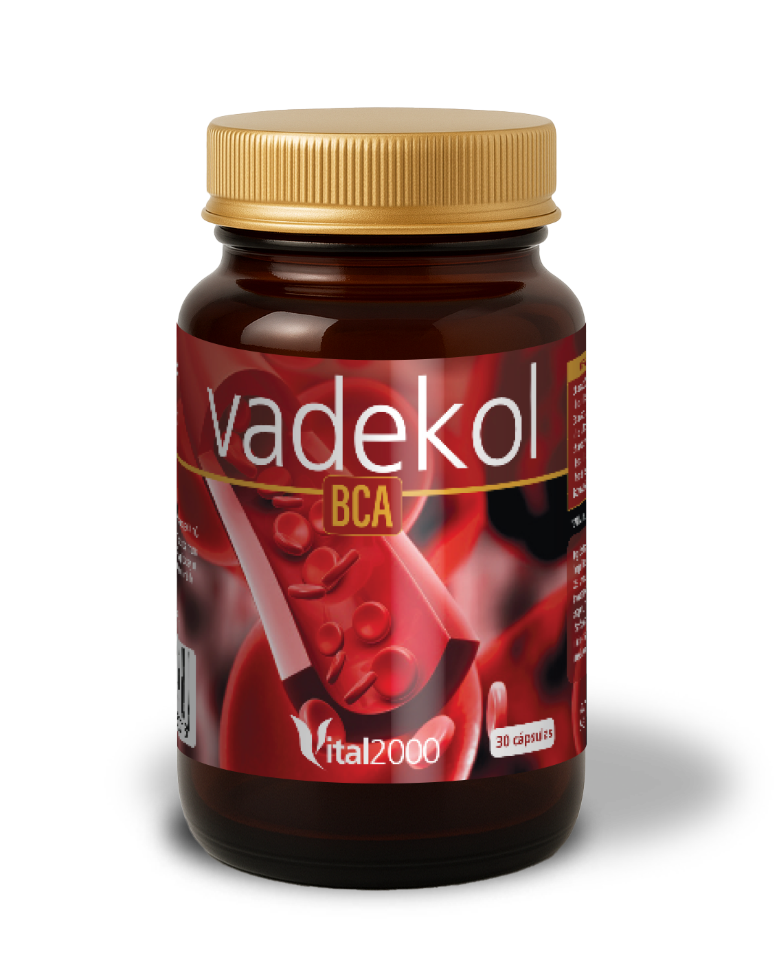 Vadekol BCA · Vital 2000 · 30 cápsulas