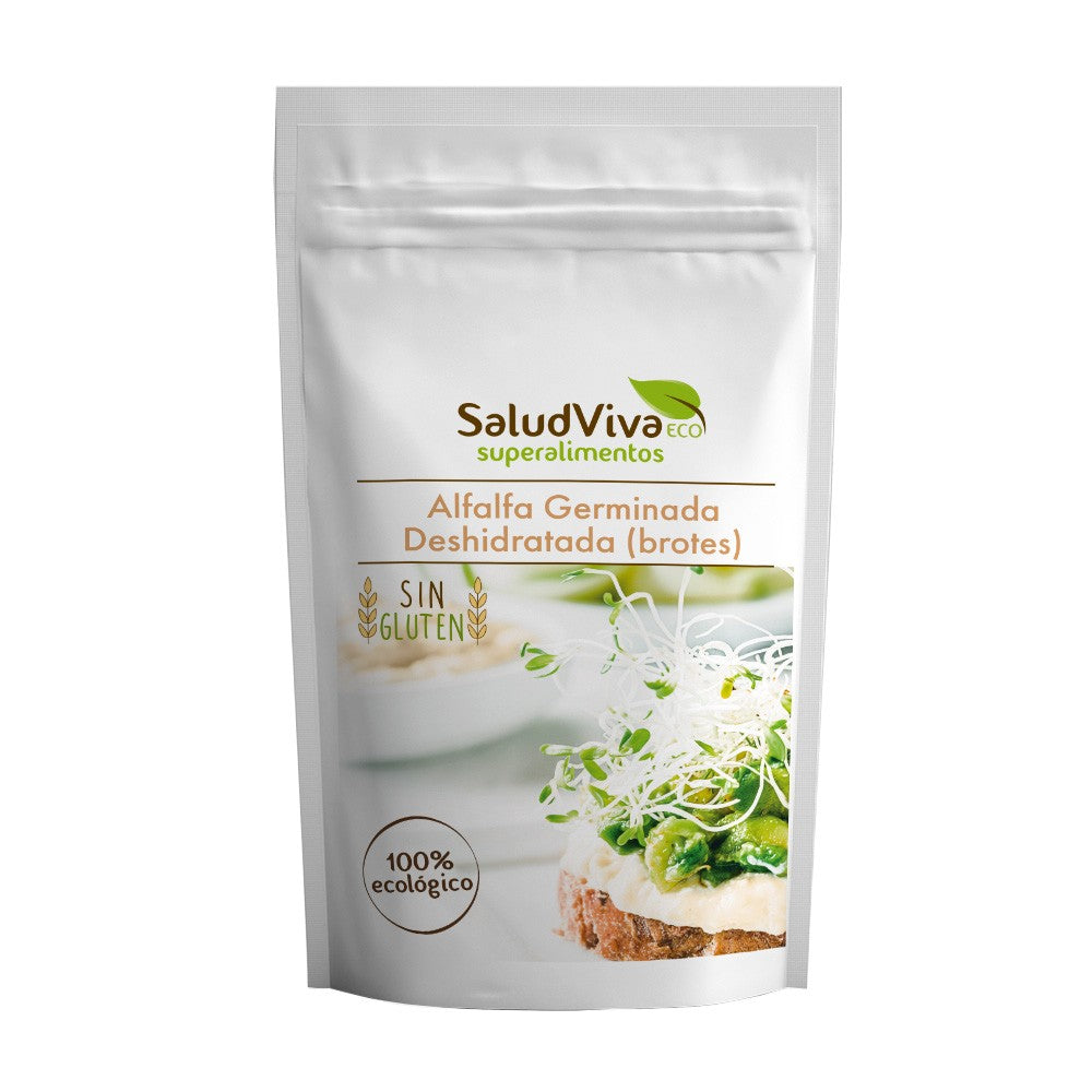 Alfalfa Germinada Deshidratada Eco · Salud Viva · 100 gramos