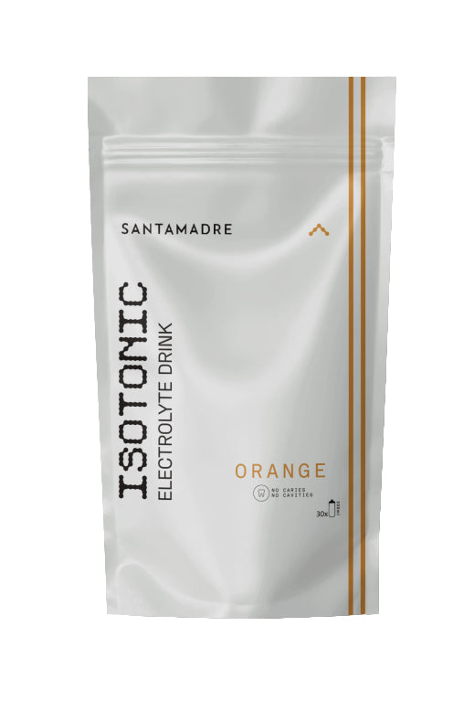 Bebida Isotónica Electrolyte Drink: Sabor Naranja · Santa Madre · 540 gramos