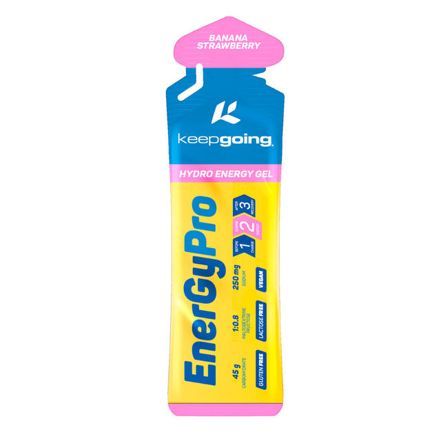 ENERGYPRO GEL 75g Fresa-Plátano · Keepgoing · 75 g