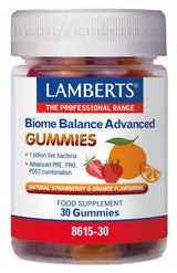 Biome Balance Advanced · Lamberts · 30 gummies [Caducidad 11/2026]