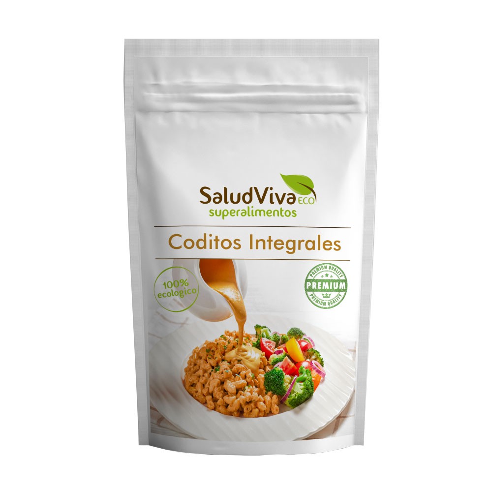 Coditos Integrales Eco · Salud Viva · 500 gramos