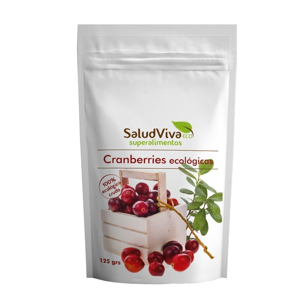 Cranberries Eco · Salud Viva · 125 gramos
