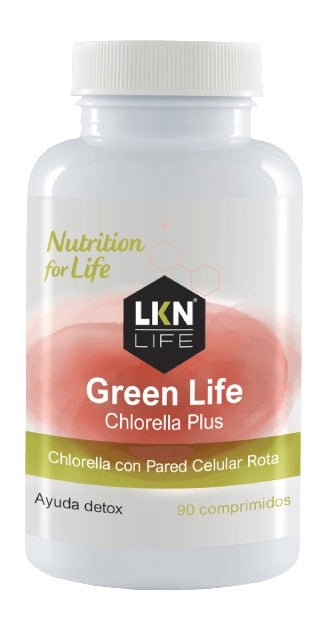 Green Life Chlorella Plus · LKN Life · 90 comprimidos