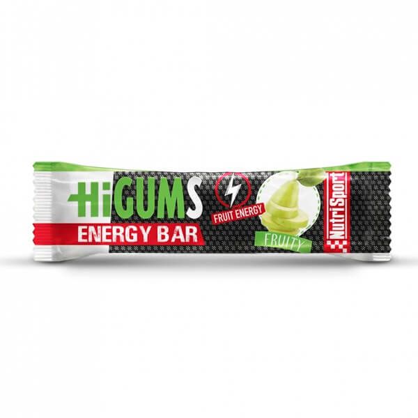 HiGums Energy Bar Fruity · Nutrisport · 25 gramos [Caducidad 10/2026]