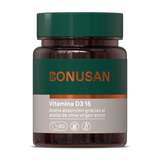 Vitamina D3 15 mg · Bonusan · 90 perlas