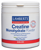Monohidrato de Creatina en Polvo Lamberts 250 g