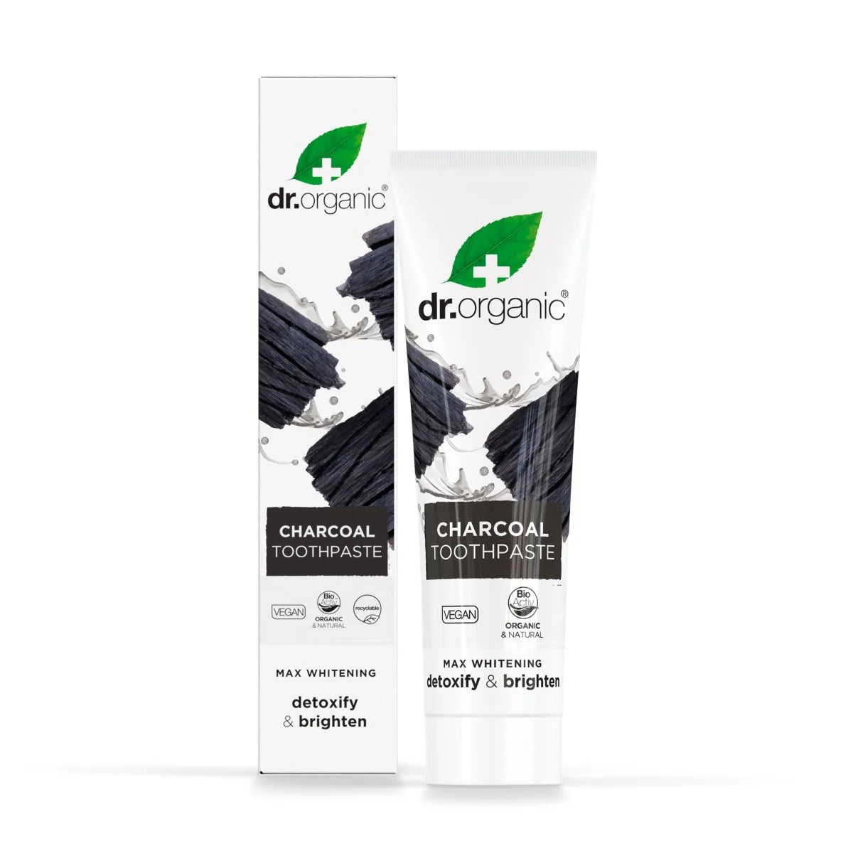 Pasta Dental de Carbon Activo · Dr Organic · 100 ml