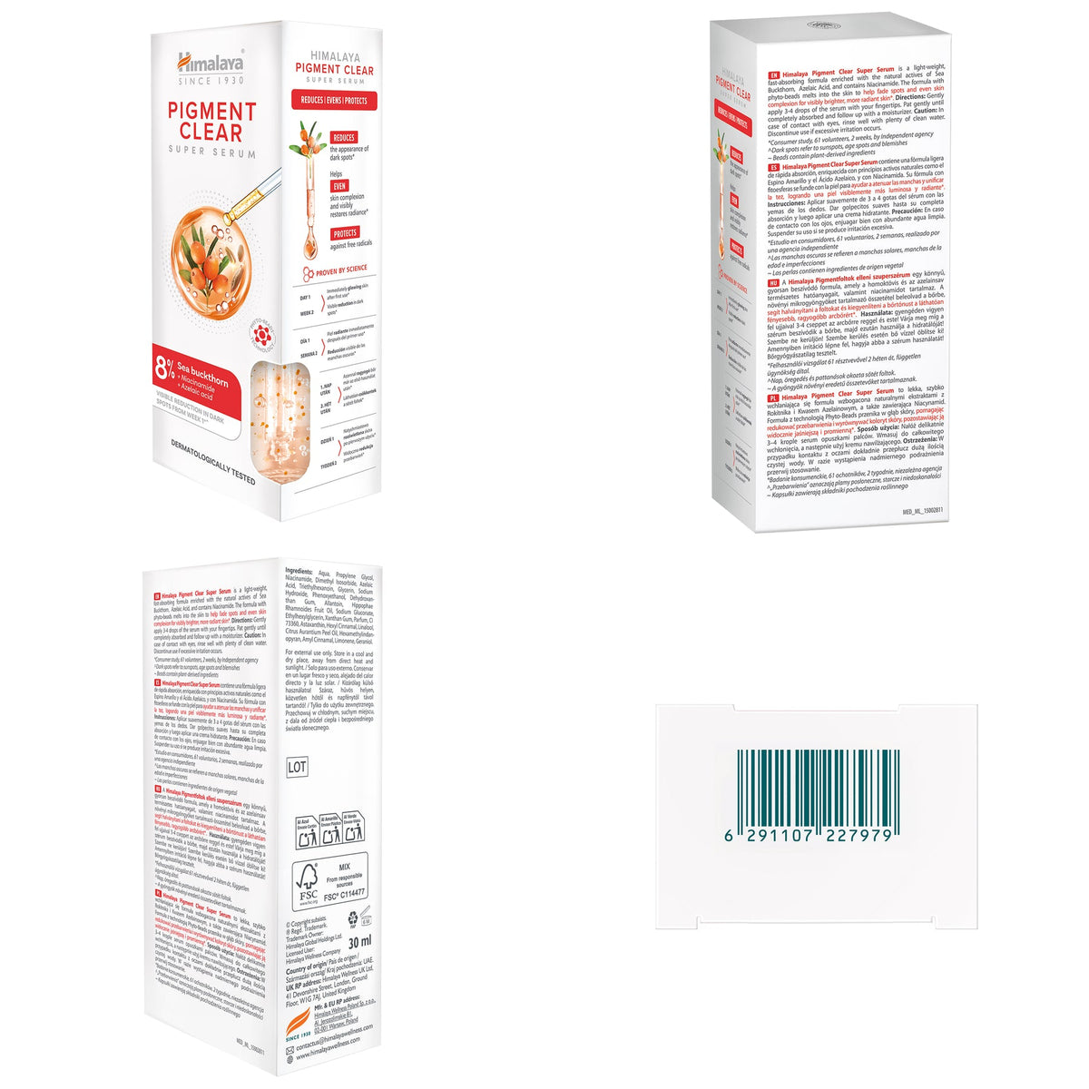 Pigment Clear Super Serum · Himalaya · 30 ml