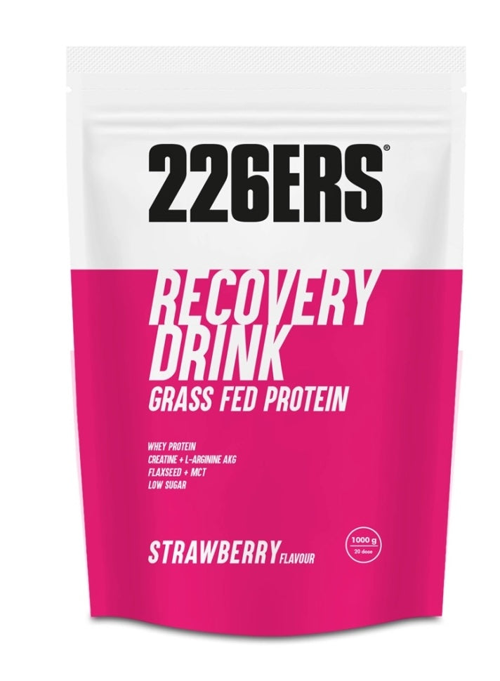 Recovery Drink - Recuperador Muscular: Sabor Fresa · 226ERS · 1 kg