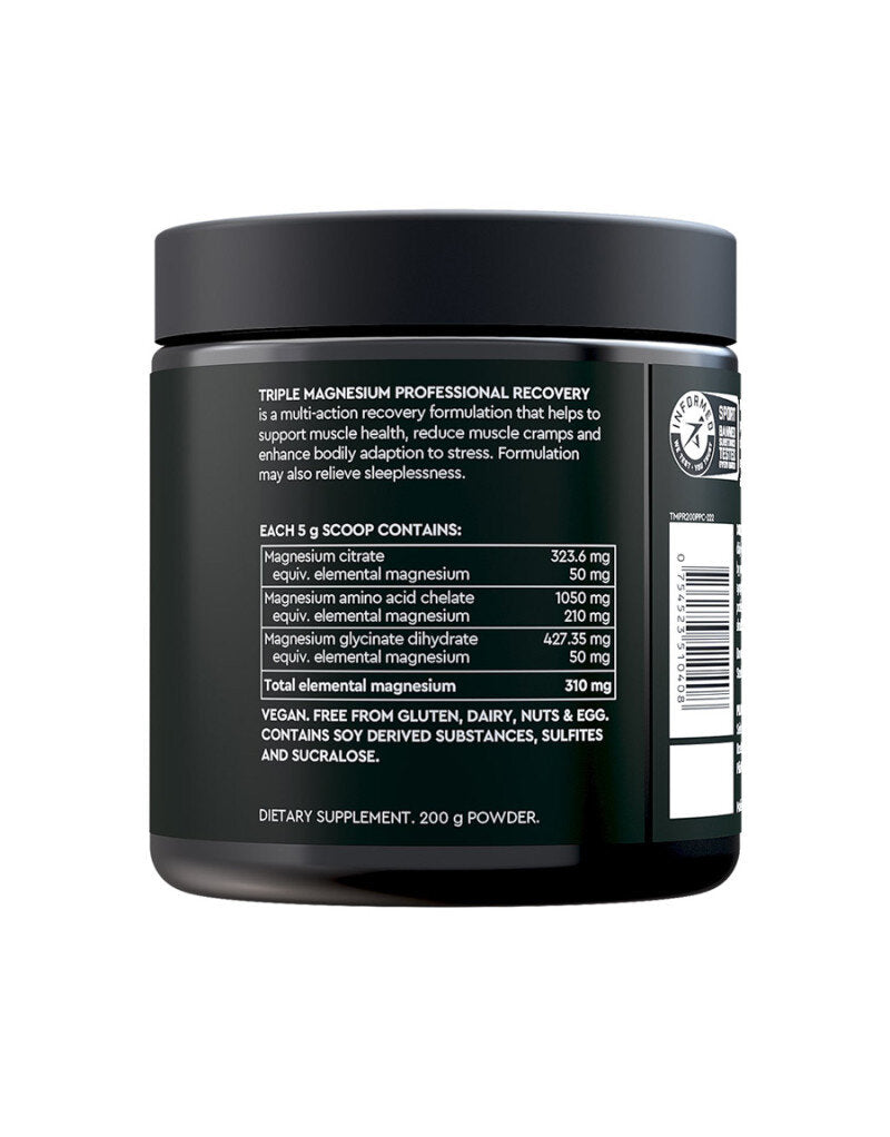 Triple Magnesium Piña-Coco · Pillar Performance · 200 gramos
