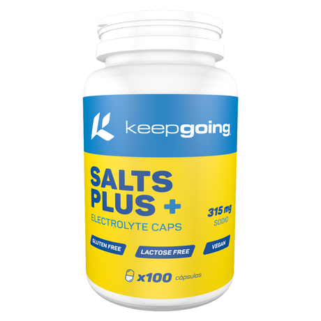 SALTS PLUS + · Keepgoing · 100 cáps.