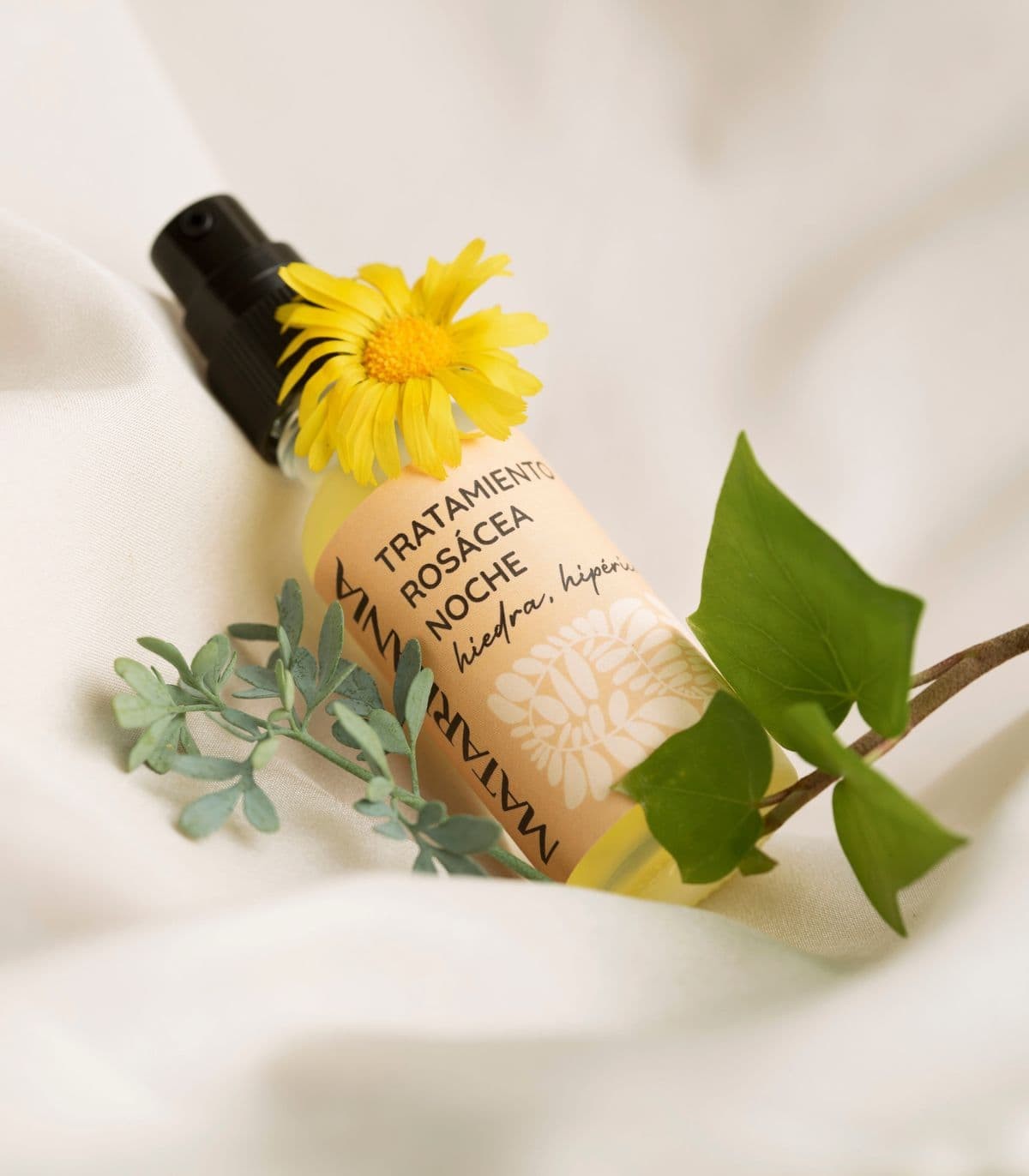 Aceite Facial de Noche Piel Sensible Bio · Matarrania · 30 ml